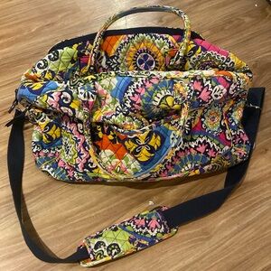 Very Bradley overnight duffle